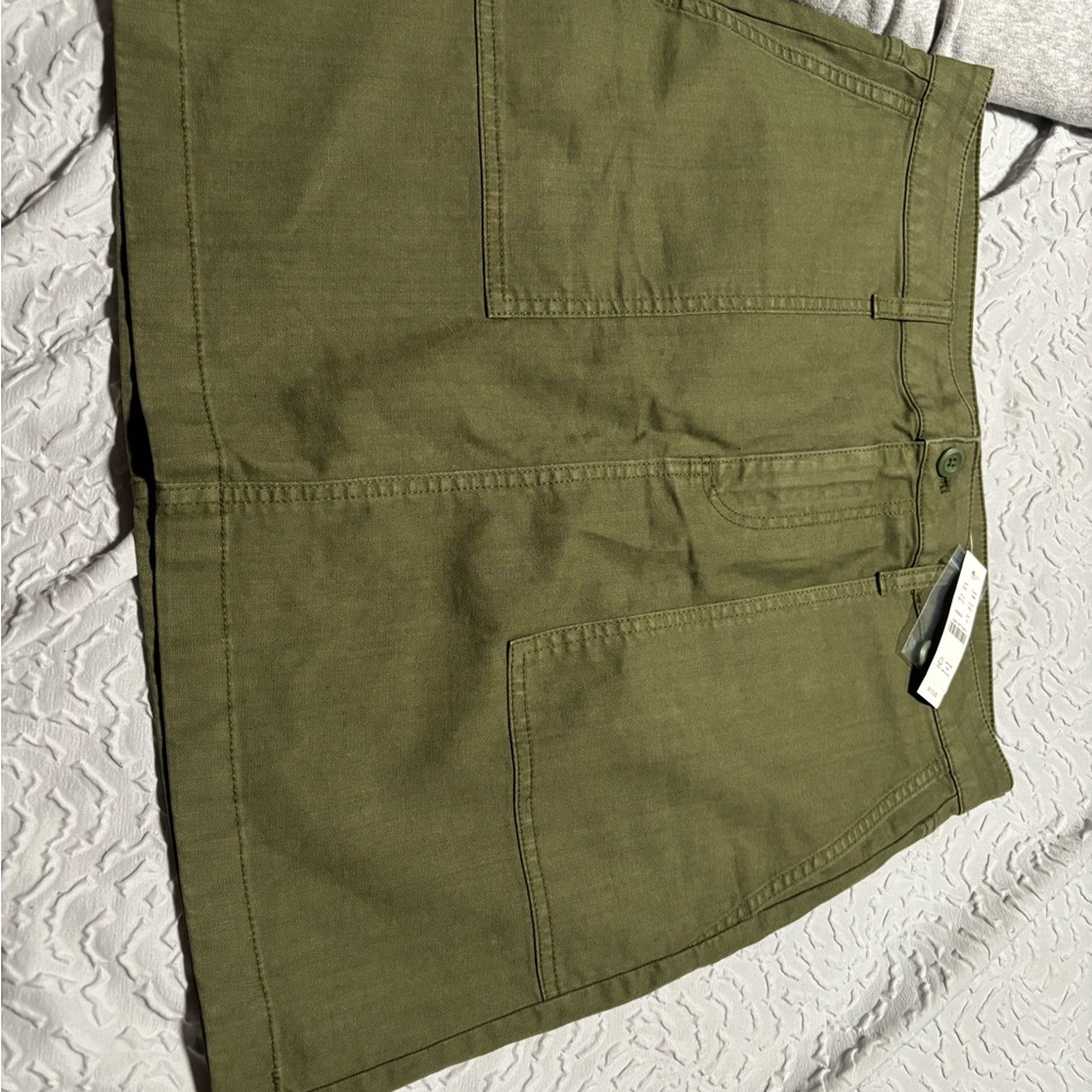 J. Crew Army Green Skirt